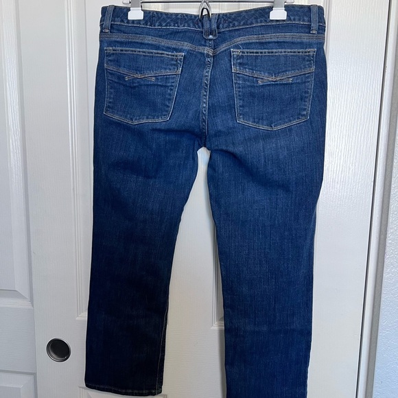 GAP Classic Blue Cropped Jeans Low Rise - Picture 3 of 4